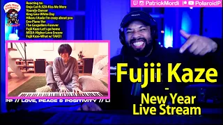 【海外の反応】ねそべり紅白:藤井 風/ Fujii Kaze/ New Year live stream/日本語字幕付き/外国人の反応/Love Peace Positivity