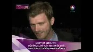 Kıvanç Tatlıtuğ & Meryem Uzerli in Super Starlife - June 23rd 2012