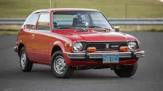 Part 1: 1977 Honda Civic CVCC BaT Auction Cold Start and Warm Up Driving