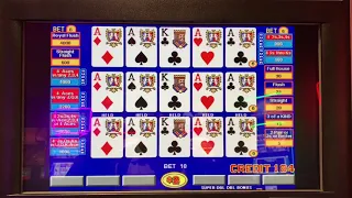 Super Triple Play (STP) Super Double Double Bonus (SDDB) - $19200 Jackpot