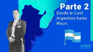 🇦🇷️HISTORIA de #ARGENTINA en 16 minutos ️🇦🇷 [2° parte] - El Mapa de Sebas