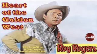 Roy Rogers | Heart of the Golden West (1942)| Full Movie | Roy Rogers, Smiley Burnette