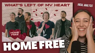 HOME FREE What's Left Of My Heart | Vocal Coach Reacts (& Analysis) | Jennifer Glatzhofer