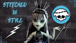 Monster High Stitched in Style Frankie unboxing!