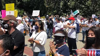 Hundreds gather at Unity Against Hate rally at California State Capitol
