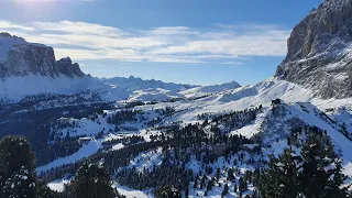 Giro del Sellaronda verde - The Sellaronda ski route, Dolomiti 2023 (PT: 1)