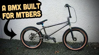 I Built a MTBers BMX With Carbon Rims, Disc Brake And A Few Surprises