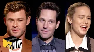 ‘Avengers: Endgame' Cast Play Name That Avenger | MTV News