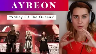 Ayreon/Floor/Anneke/Marcela "Valley of the Queens" REACTION & ANALYSIS by Vocal Coach/Opera Singer