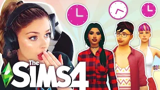 ⏰ Every SIM Is A DIFFERENT TIME LIMIT 😳 Girl Versus Sims 4 TIMER CAS CHALLENGE