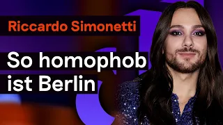 Riccardo Simonetti über homophobe Gewalt in Berlin und Vorbilder ohne Unterwäsche