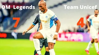 OM legende vs Team Unicef (7-4) Résumé des buts | HD 2021