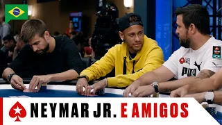 Neymar Jr Torneio de Poker Beneficente - PT1 ♠️ EPT Barcelona 2018 ♠️ PokerStars Brasil