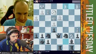 ДА КАК С НИМ ТЯЖЕЛО! // GM СЕРГЕЙ ЖИГАЛКО vs GM ХИКАРУ НАКАМУРА