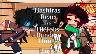 //Hashiras React To TikToks +Random Things||Part 3✨||//Demon Slayer Spoilers!