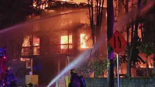 News Update: Multiple people injured in NE Portland apartment complex fire