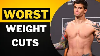 Top 10 Worst Weight Cuts in UFC History