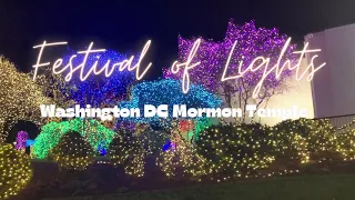 Drive-Thru Festival of Lights at the DC Temple