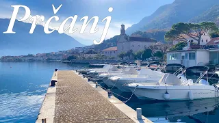 Prcanj, Kotor Montenegro 2024 4K Walking Tour