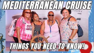 What I wish I knew BEFORE my first MEDITERRANEAN CRUISE! Tips and Tricks!