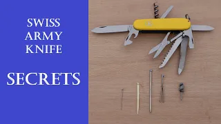 Secret tools in Swiss Army Knives (SAK Hacks)