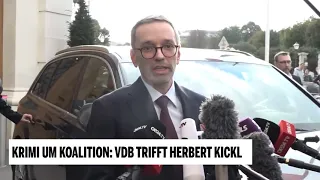 Statement von Herbert Kickl nach Treffen mit VDB