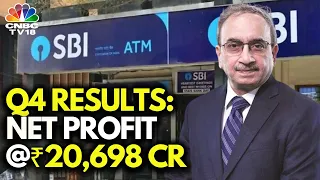 LIVE: SBI Reports Its Q4FY24 Results | Net Profit At ₹20,698 Crores | N18L | CNBC TV18