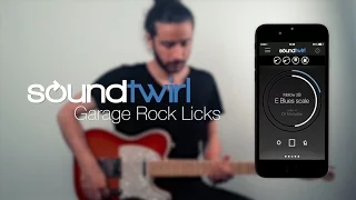 Free Backing Track App - Garage Rock Licks by Matias Rengel ( with Guitar TAB )