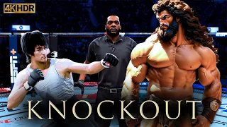 K.O. | Bruce Lee vs. Heracles | HIGHLIGHTS UFC 5