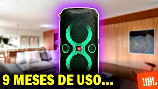 MINHA EXPERIÊNCIA COM A JBL PARTYBOX 110 APÓS 9 MESES DE USO!