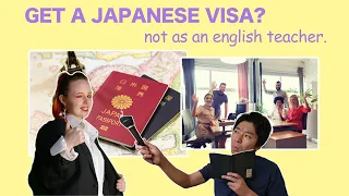 How to get a working Visa in Japan "Not as an English Teacher" | Real cool japan #5