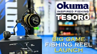 Okuma Tesoro Fishing Reels Launch 2024 | Big Game Fishing Reel