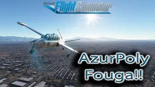 Microsoft Flight Simulator | AzurPoly Fouga | First Impressions