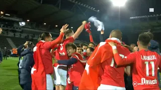 Lille go wild as they celebrate first Ligue 1 title since 2011! 🥳🙌