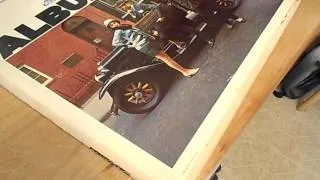 Cleaning An LP Cover