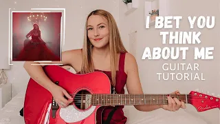 Taylor Swift I Bet You Think About Me Guitar Tutorial // Red (Taylor’s Version) // Nena Shelby