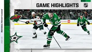 Wild @ Stars 12/20/21 | NHL Highlights