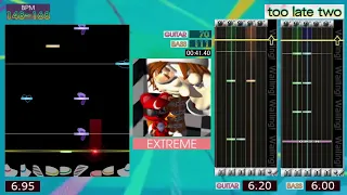 GITADORA / too late two - EXTREME (GUITARFREAKS 8thMIX & drummania 7thMIX)