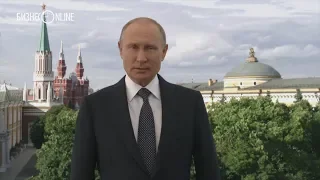 Путин записал видеообращение по случаю ЧМ в России