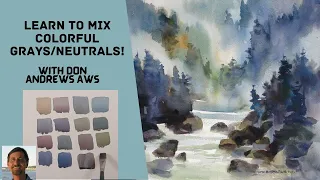 Avoid Muddy Colors: Learn the Art of Mixing Colorful Grays!