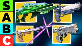 I Ranked EVERY Exotic Weapon in Destiny 2 (2024)