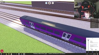 ROBLOX - Playing " Mind the gap - Trains and Buses Simulator "