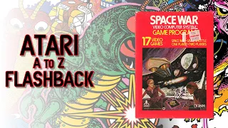 Space War for Atari 2600 and the invincible "rain of death" strategy | Atari A to Z Flashback
