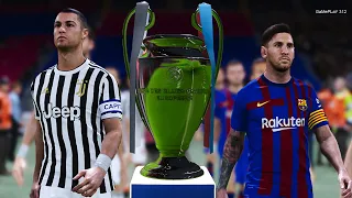 PES 2021 - Barcelona vs Juventus - Final UEFA Champions League 2021/2022 - Messi vs Ronaldo
