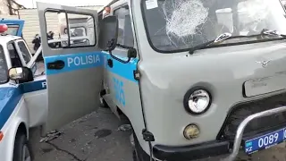 В городе Сатпаев прошли беспорядки