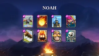 NOAH | X-Bow deck gameplay [TOP 200] | August 2020