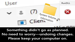 Installing Windows 11 to System Volume Information