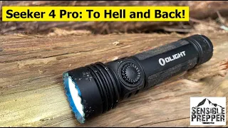 Olight Seeker 4 Pro 4600 Lumen Flashlight Review and Torture Test!