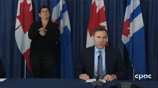 Finance Minister Bill Morneau discusses details of federal wage subsidy – April 1, 2020