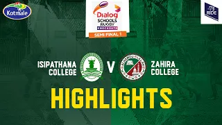 HIGHLIGHTS | Isipathana College vs Zahira College - Dialog Schools Rugby Knockouts 2023